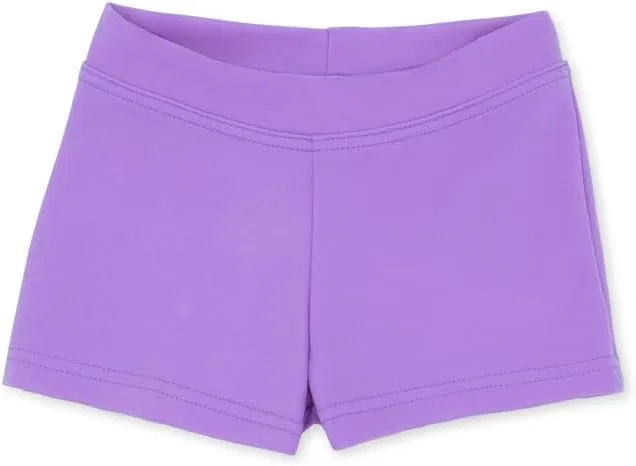 Короткие шорты Capezio для девочек, модель "Boy Cut" с низкой посадкой, Vibrant Violet