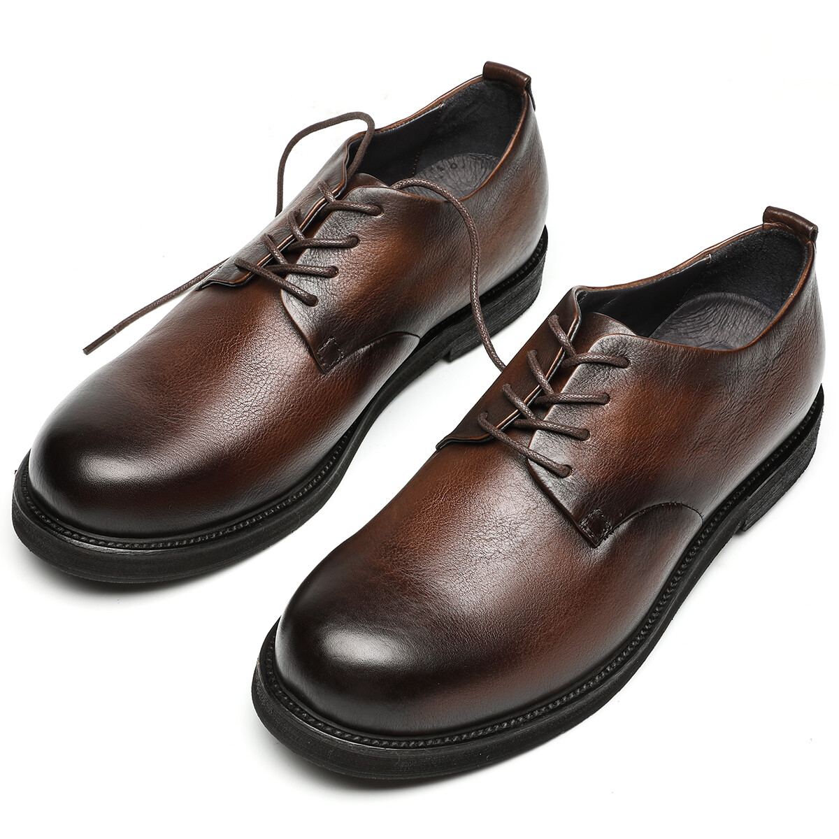 Туфли DIENGRLEY Dress Shoes Men Low-Top, цвет Coffee — фото 2
