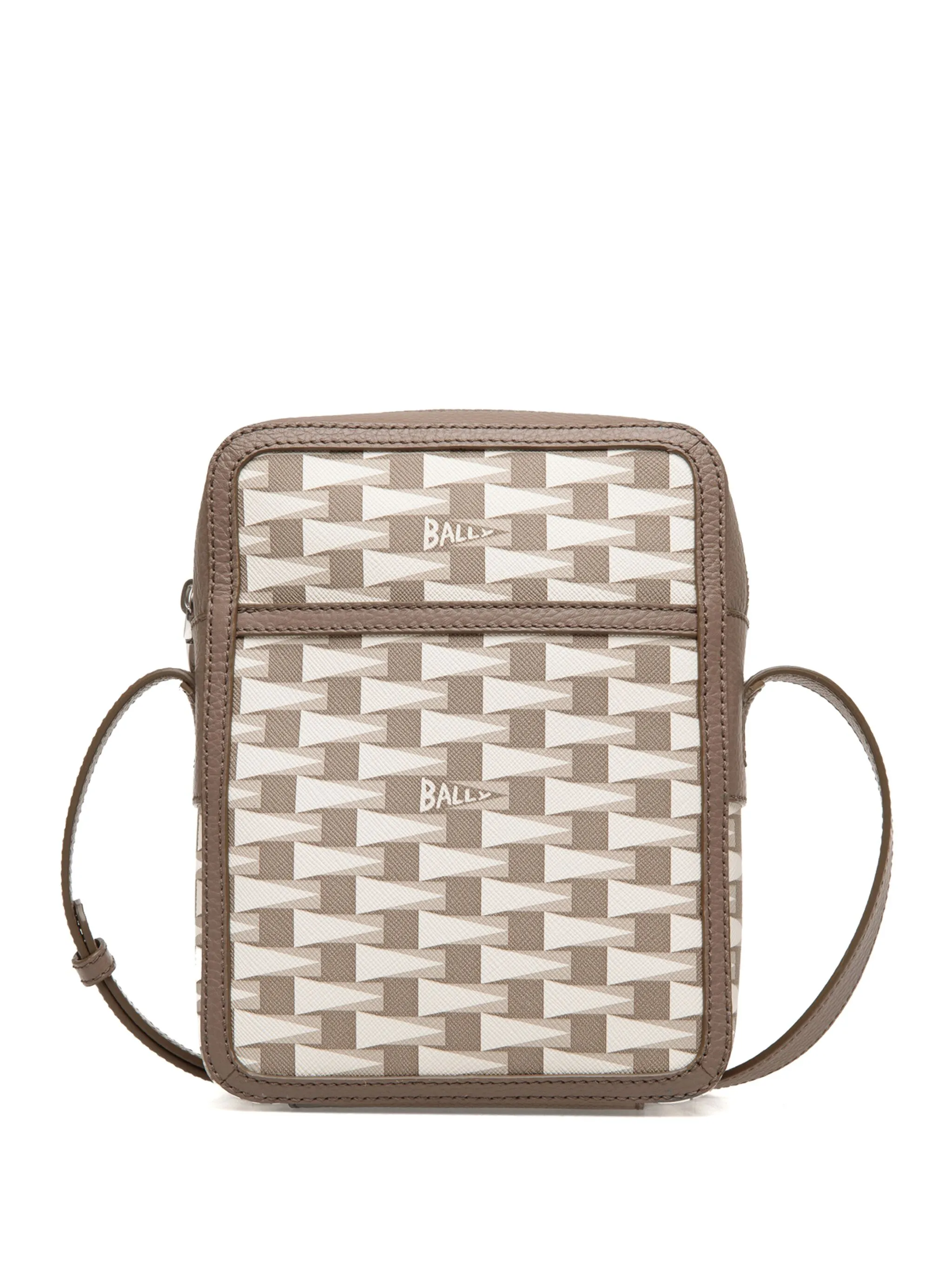 

Сумка-мессенджер с логотипом Bally, нейтральный