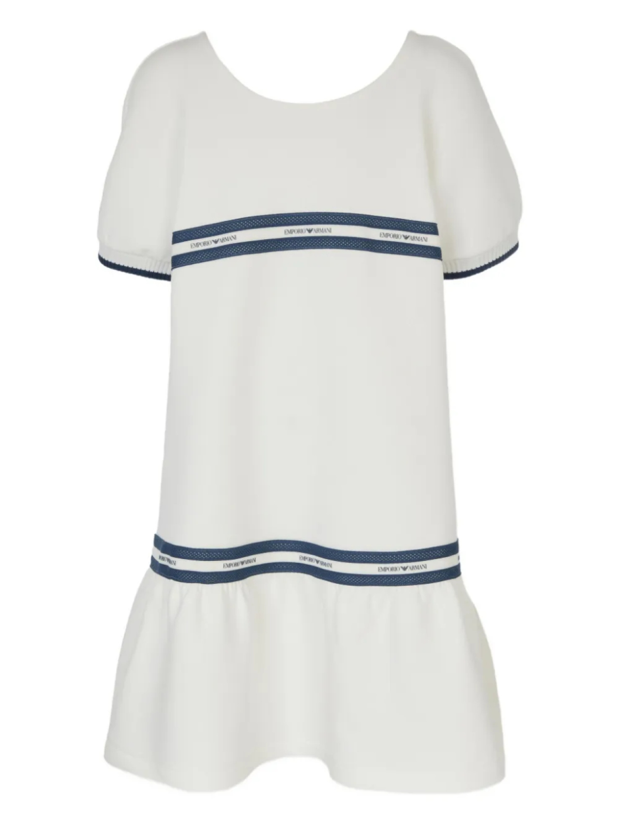 

Платье из джерси Emporio Armani Kids, белый
