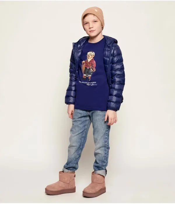 Футболка regular fit Polo Ralph Lauren, темно-синий — фото 2
