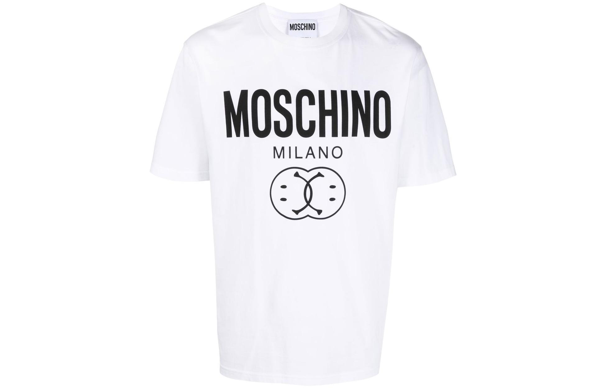 

MOSCHINO Футболка мужская белые