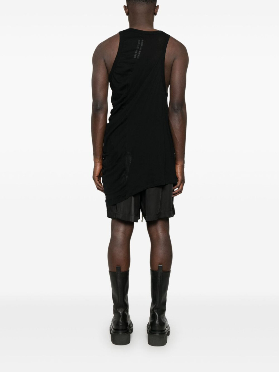 Rick Owens топ Anthem без рукавов, черный — фото 3