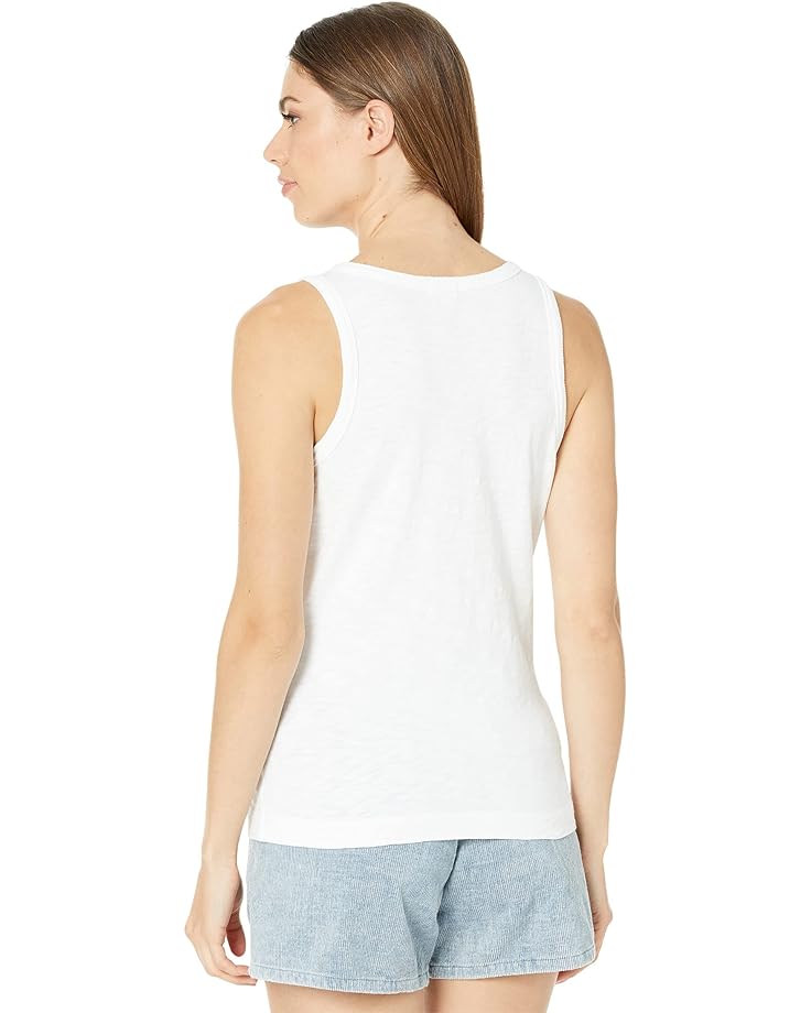 

Топ Dylan by True Grit Soft Slub Cotton Modern Tank Top, белый