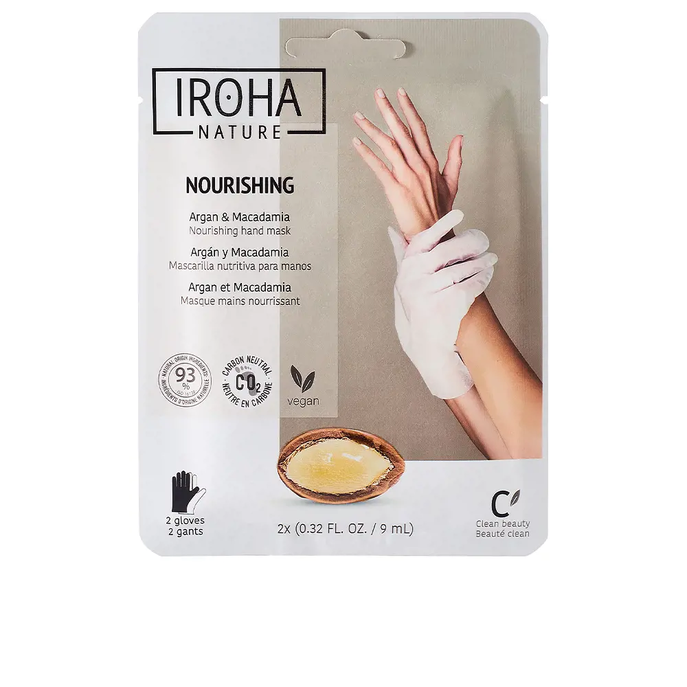 

Крем для рук Argan & macadamia nourishing hand mask Iroha Nature, 1 шт.