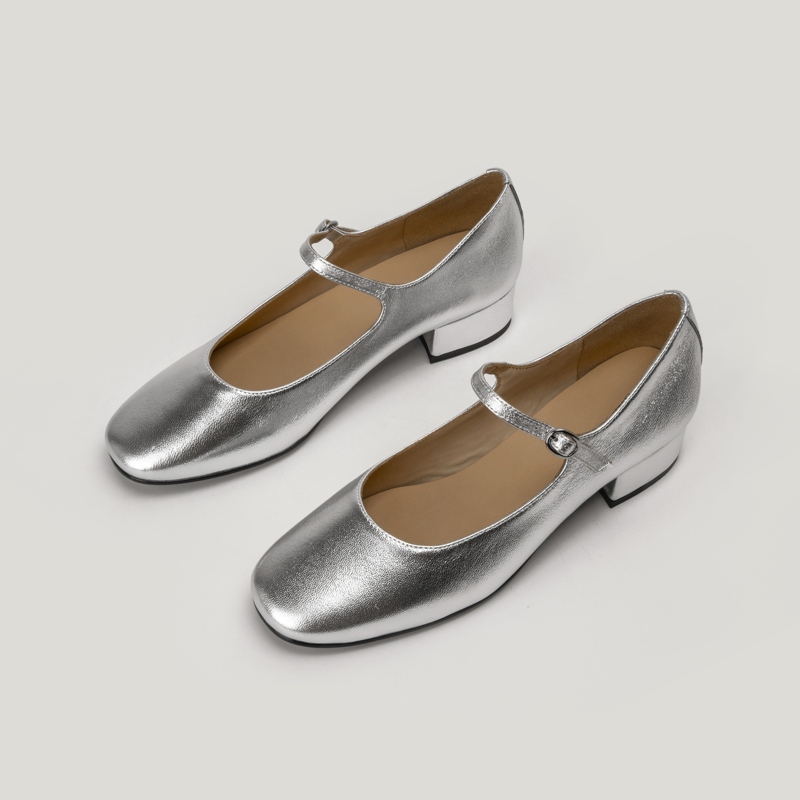 SHOEMAKER QUEEN Женские повседневные туфли Gunmetal, цвет Gunmetal — фото 4