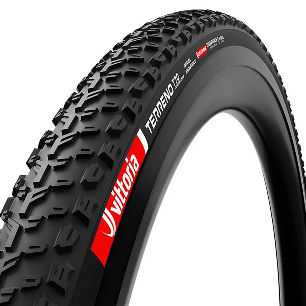 

Гравийная шина Vittoria Terreno T70 Coarse Loose Endurance G2.0 Tubeless 700C x 40, черный