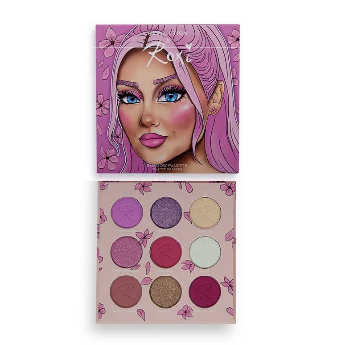 

Тени для век Roxi Cherry Blossom Paleta de Sombras Revolution, 1 unidad