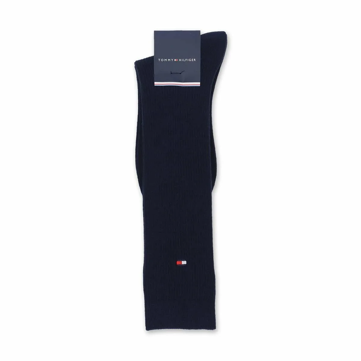 Школьные носки [длина 32 см] с вышивкой в одну точку. Tommy Hilfiger, 69. Navy — фото 4