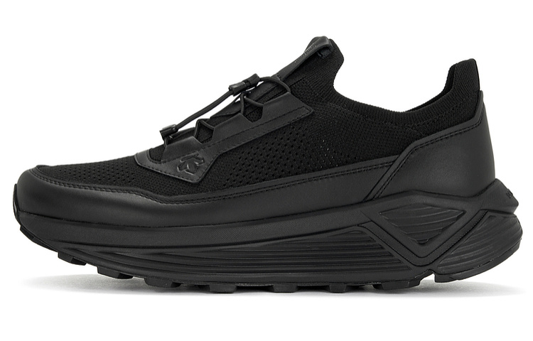 

DUALIS Легкие низкие повседневные кроссовки мужские черные DESCENTE, BK-Black