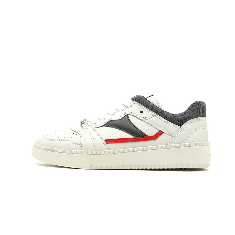 

Кроссовки BALLY Logo-plaque Leather Sneakers, красный