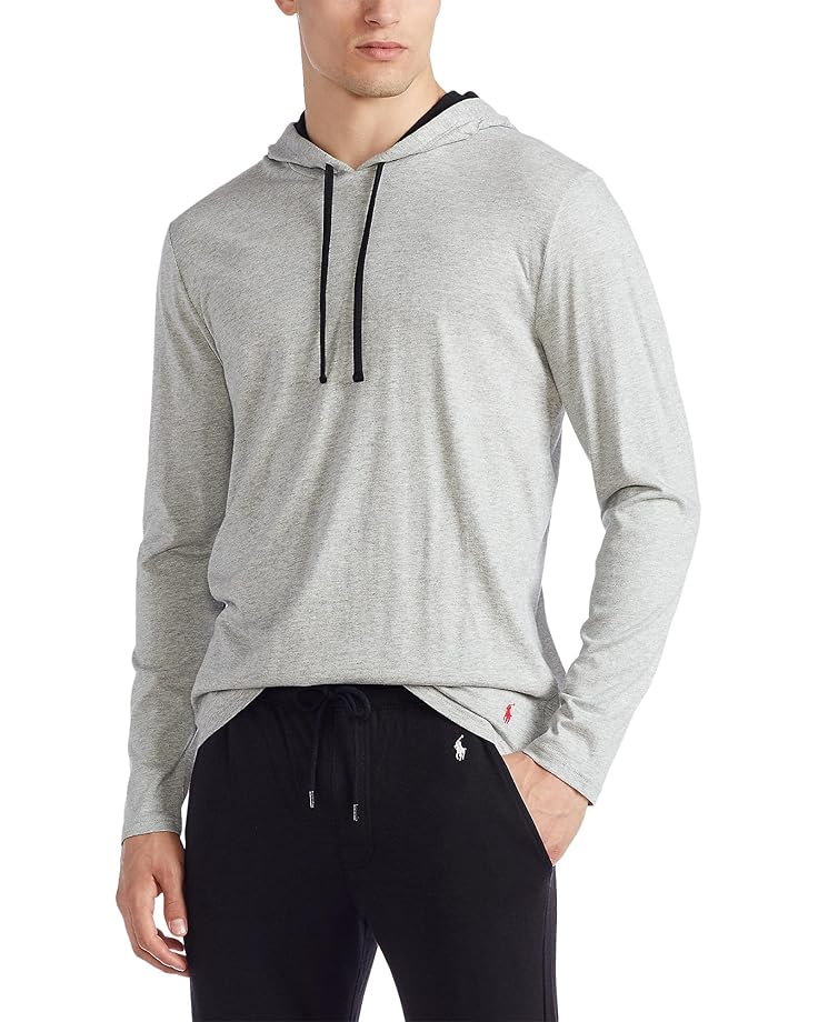 

Мужская толстовка для сна Polo Ralph Lauren Supreme Comfort Loungewear, Andover Heather/Polo Black/Rl2000 Red Pp