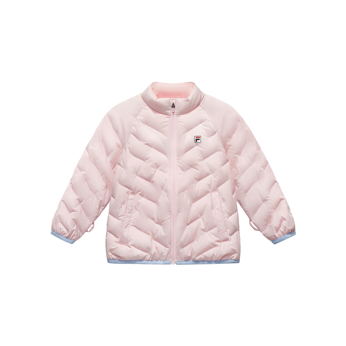 

Пуховик woven duck down cotton feather комплект из 2 предметов для детей 3-7 лет FILA KIDS, белый