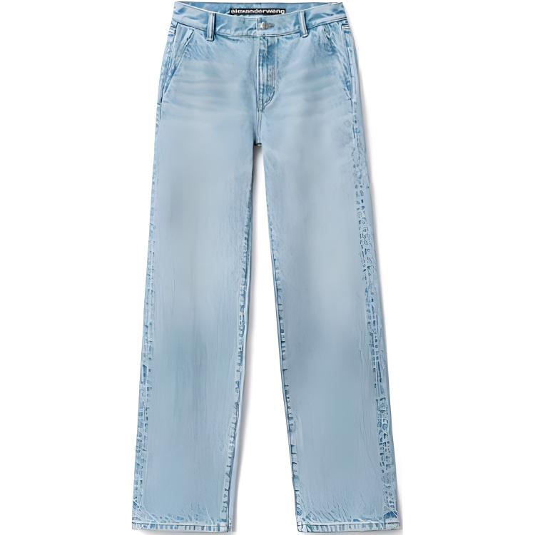 

Джинсы женские голубые Alexander Wang