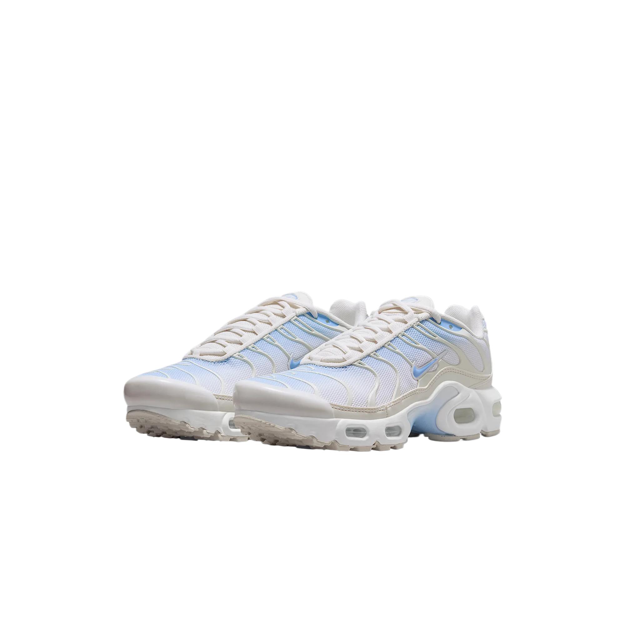 Nike Кроссовки для бега Air Max Plus детские Soul Blue/White/Phantom Gray White Kids' — фото 4