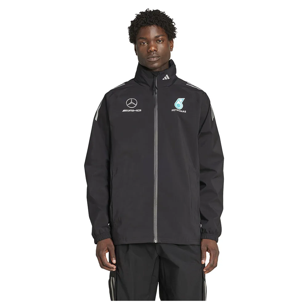 

Куртка adidas Mercedes AMG Petronas Formula One Team Mechanic´s Rain hoodie, черный