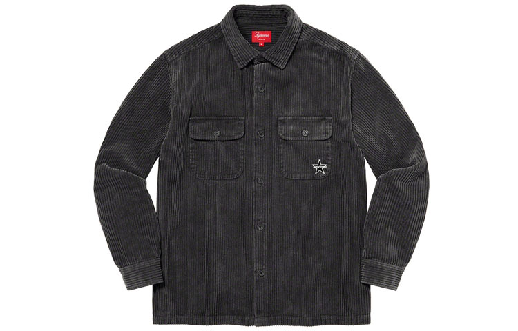 

Футболка из вельвета Supreme SS22, Светло-мятная