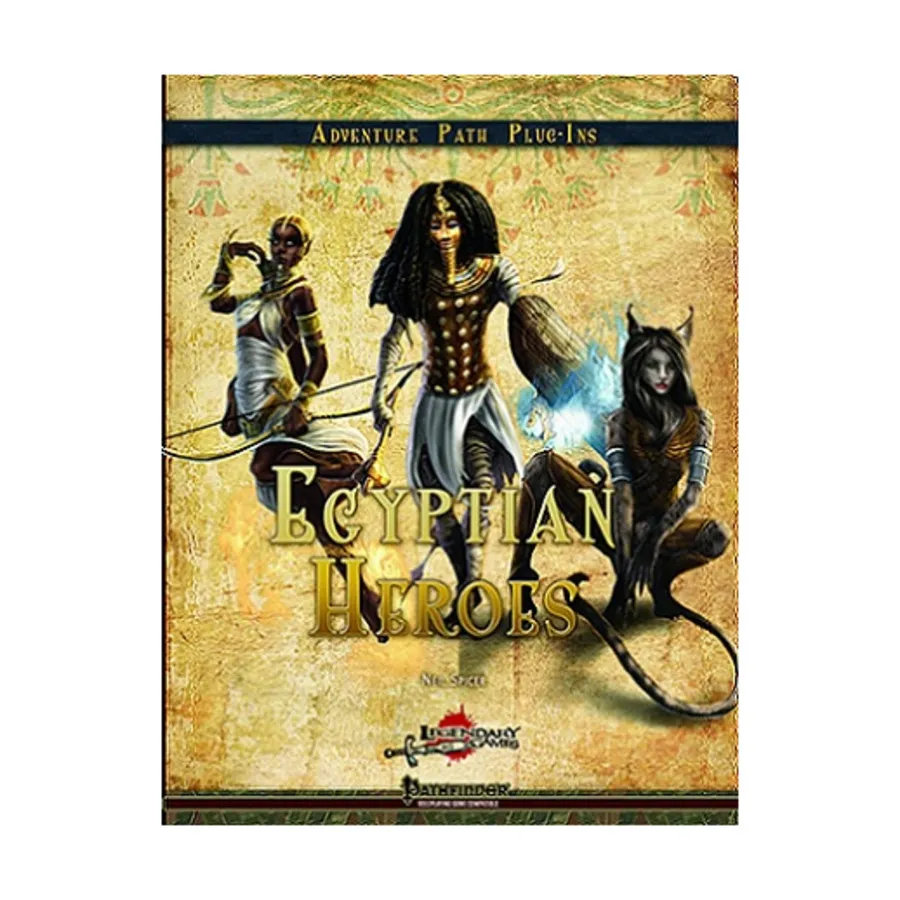 

Egyptian Heroes, Pathfinder 1st Edition - Rulebooks, Sourcebooks & Supplements (Legendary Games), мягкая обложка