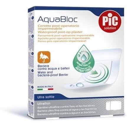 Artsana Pic Aquabloc Водостойкий послеоперационный пластырь 25 x 10 см