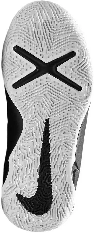 Кроссовки Nike Jungen Nike Team Hustle D 10 Flyease, Black Metallic Silver Volt White — фото 3