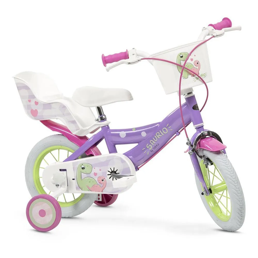 

Детский велосипед Toimsas 12В'' Saurio, белый