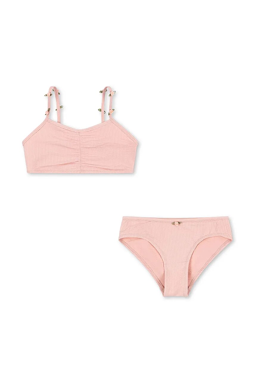 

Детский купальник из двух частей FLEURI BIKINI Konges Sløjd, розовый