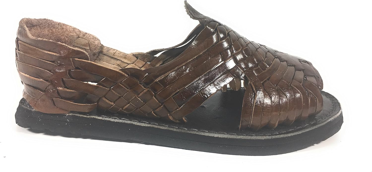 

Мужские аутентичные мексиканские сандалии хуараче EL CHARRO, коричневый