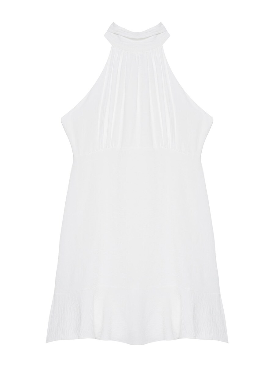 

Коктейльное платье Trendyol, Ecru