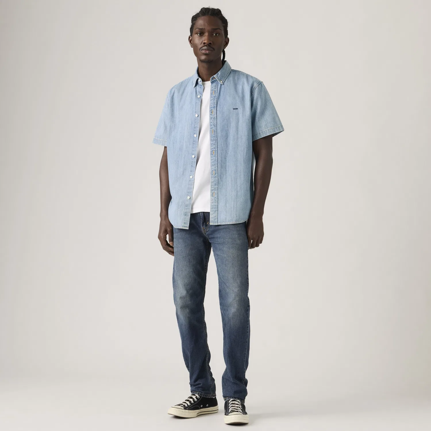 Мужские джинсы 502 Taper Performance Cool Levi's, Dark Wash