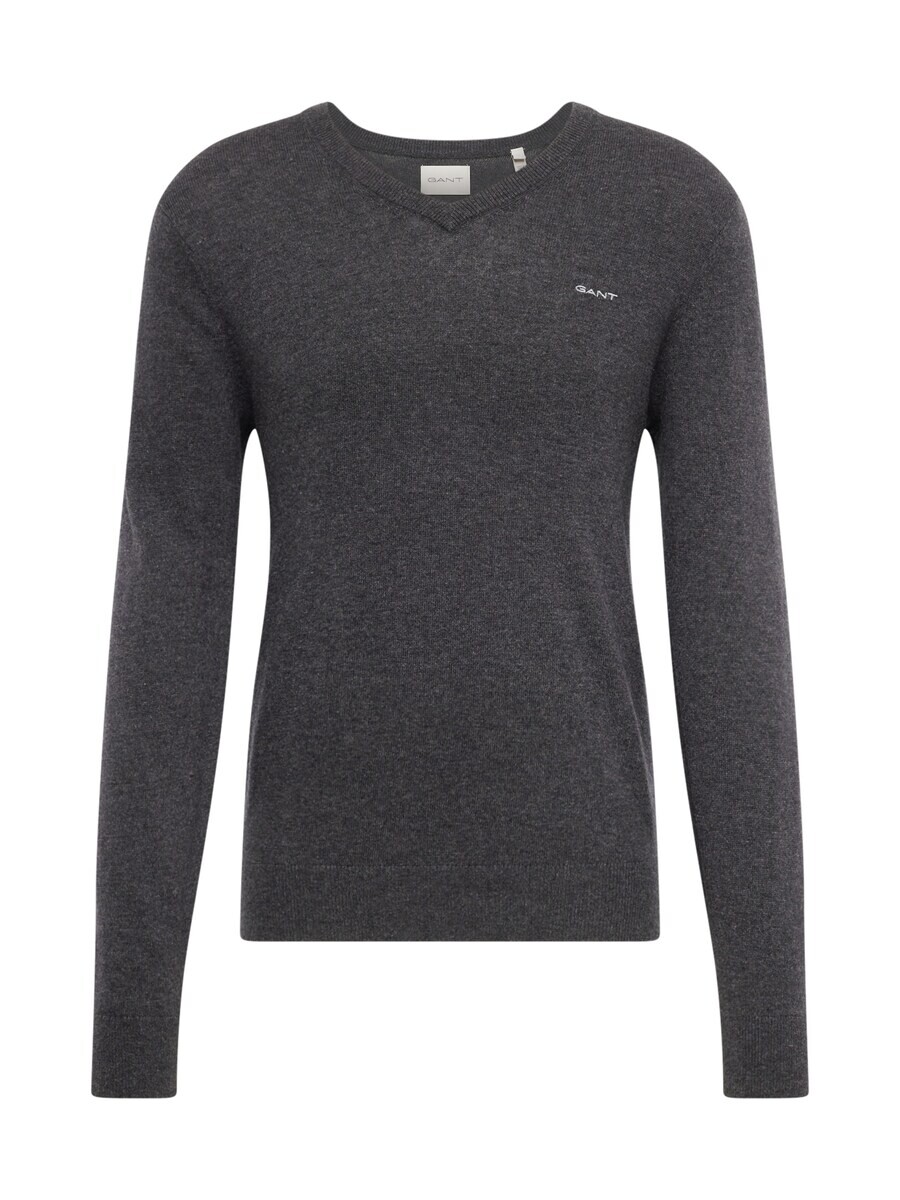 

Свитер с v-образным вырезом GANT Sweater, антрацит