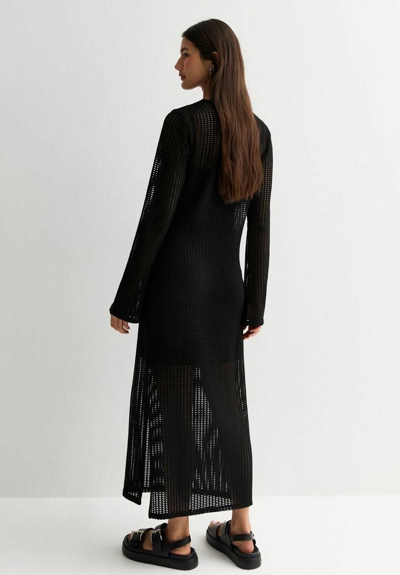 

Трикотажное платье LONG SLEEVE New Look, черный