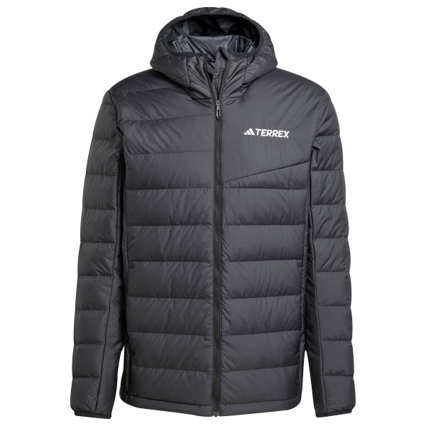 

Куртка-Пуховик Terrex multi light down climawarm с капюшоном Adidas Terrex, черный