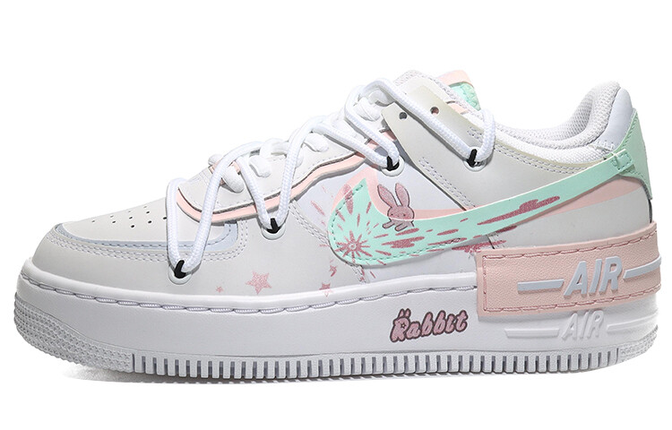

Кроссовки для скейтбординга Air Force 1 женские, низкие, розовый Nike, розовый