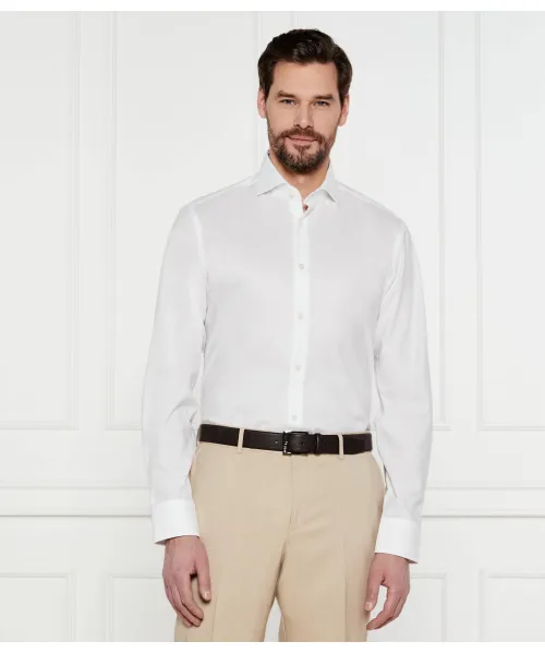 

Рубашка H-hank-spread-c1-222 Slim fit Boss, белый