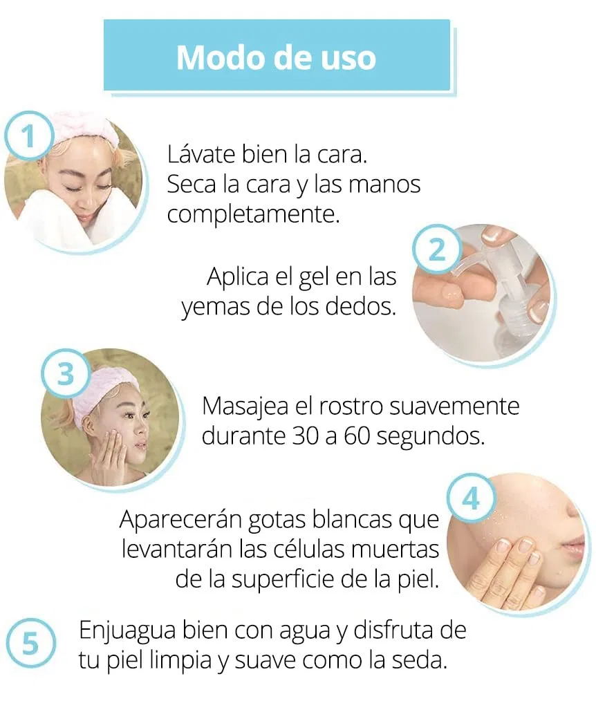 Гель-пилинг для лица и тела «Natural Aqua Gel Cure» Cure — фото 4