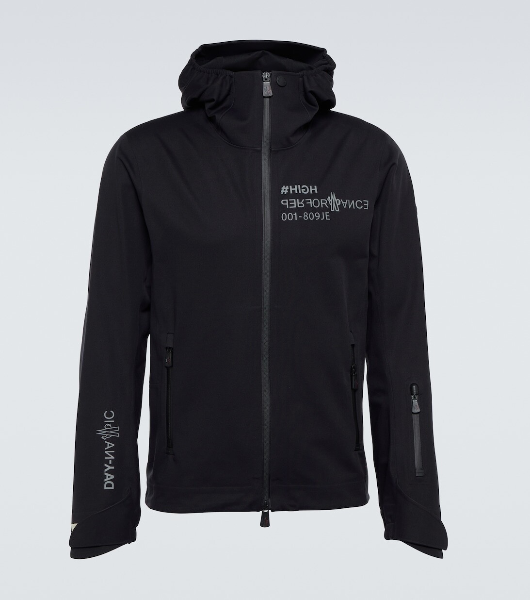 

Техническая куртка с капюшоном Moncler Grenoble, черный
