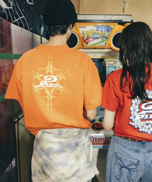 

Футболка с индивидуальным логотипом, PIKO/Pico FREAK'S STORE, оранжевый