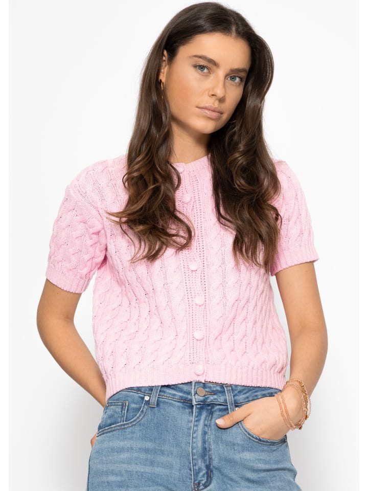 

Кардиган SASSYCLASSY, розовый