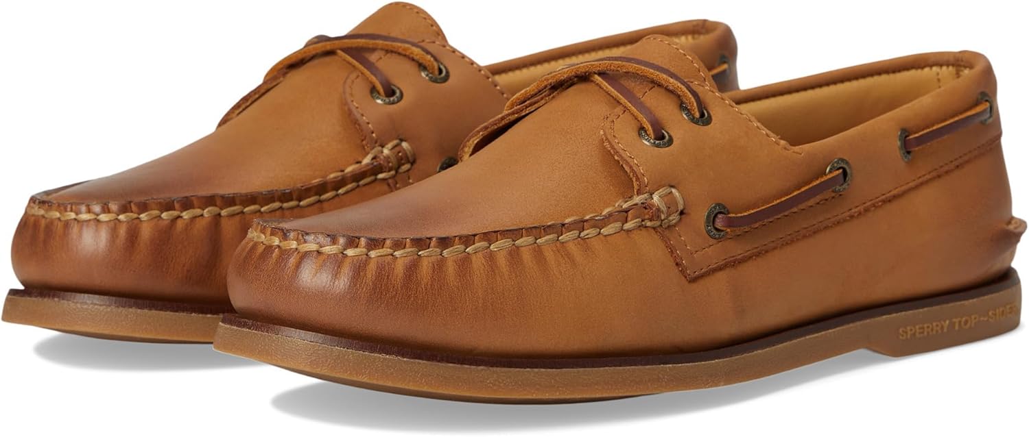

Мужские золотистые кроссовки Sperry a/O с двумя люверсами