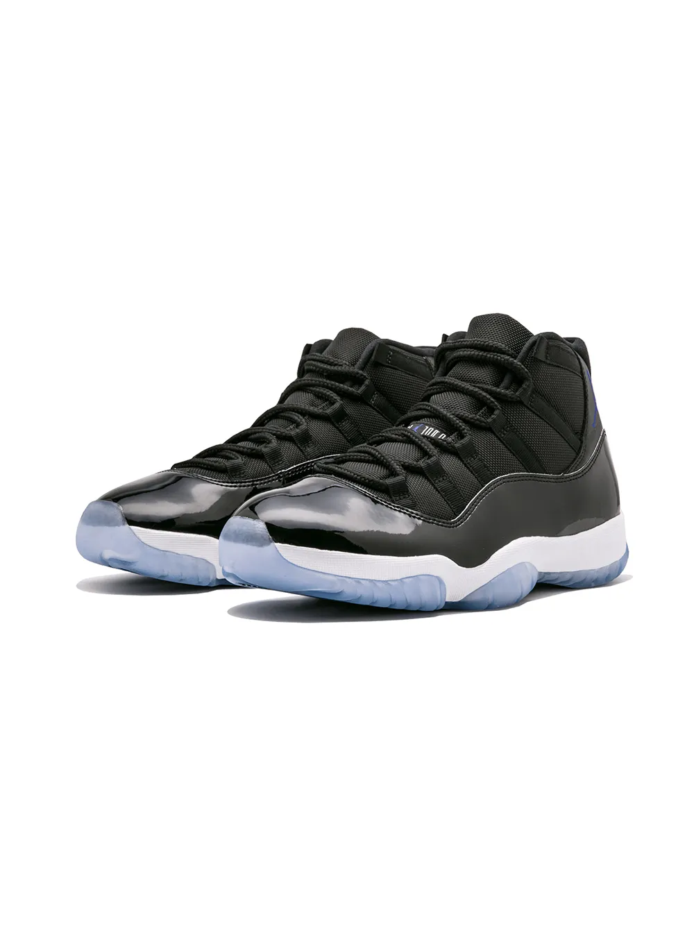 Кроссовки Air  11 Retro Space Jam 2017 Release Jordan, черный — фото 2
