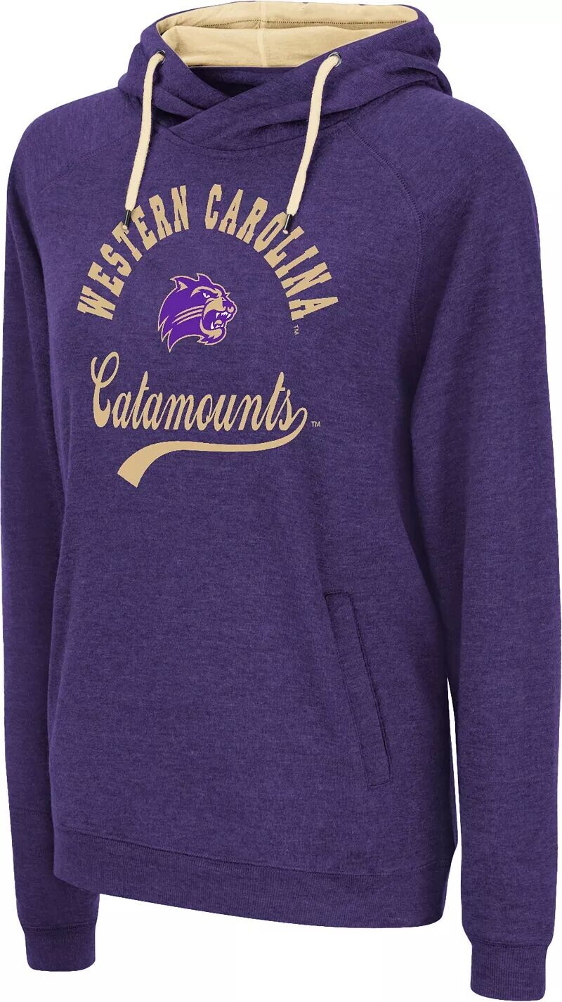 

Colosseum Женская толстовка Western Carolina Catmounts фиолетового цвета