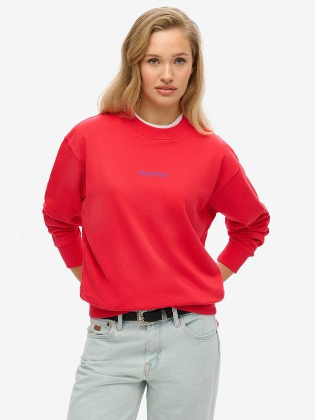 

Футболка Core Logo City с принтом Superdry, Hyper Fire Pink