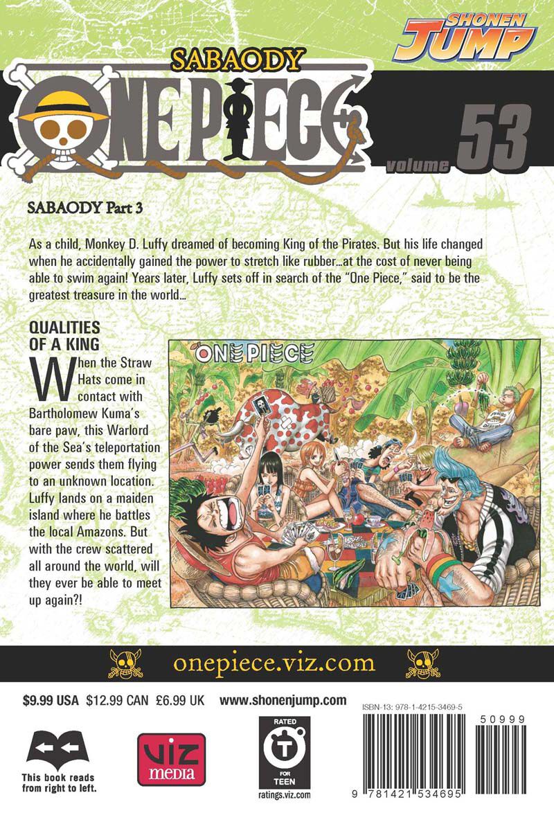 

Манга One Piece Manga Volume 53