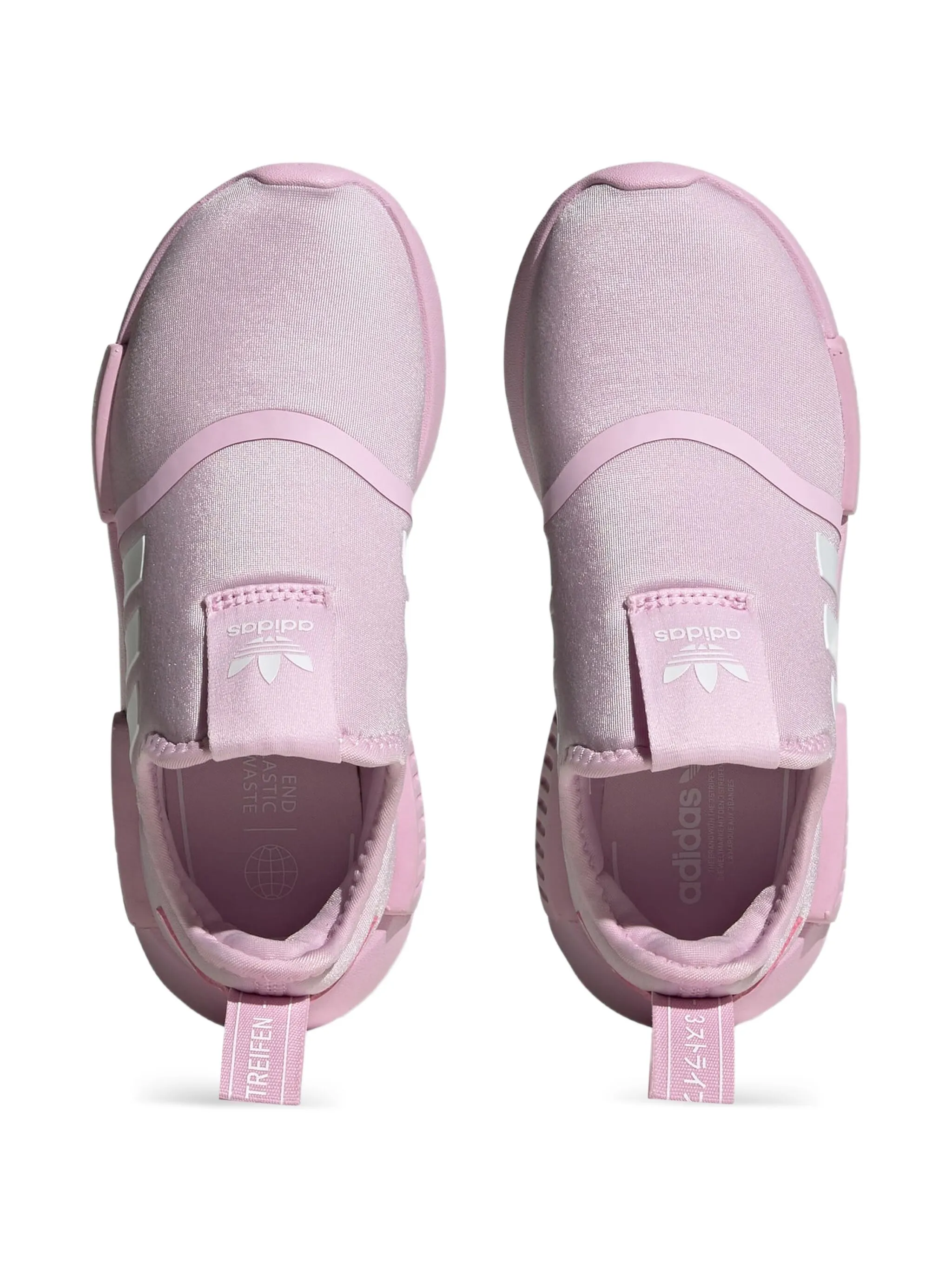 Кроссовки NMD 360 Orchid Fusion/Cloud/Cloud Adidas Kids, розовый — фото 3