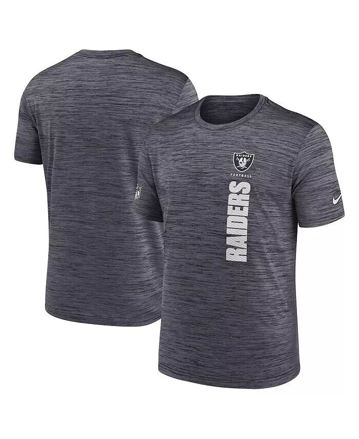 

Мужская черная футболка Las Vegas Raiders 2024 Sideline Velocity Performance Nike