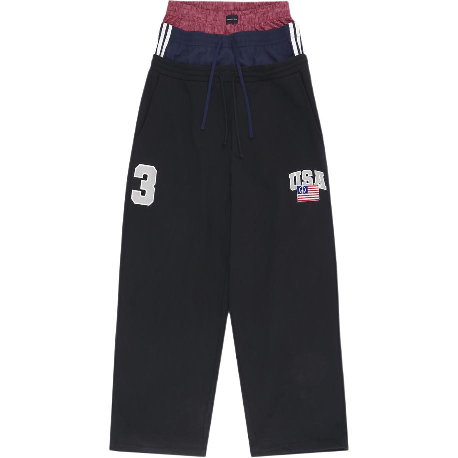 

SS25 Project G/R SS25 Collection 6 New Throw Back Collection вязаные спортивные штаны Unisex GRAILZ, черный