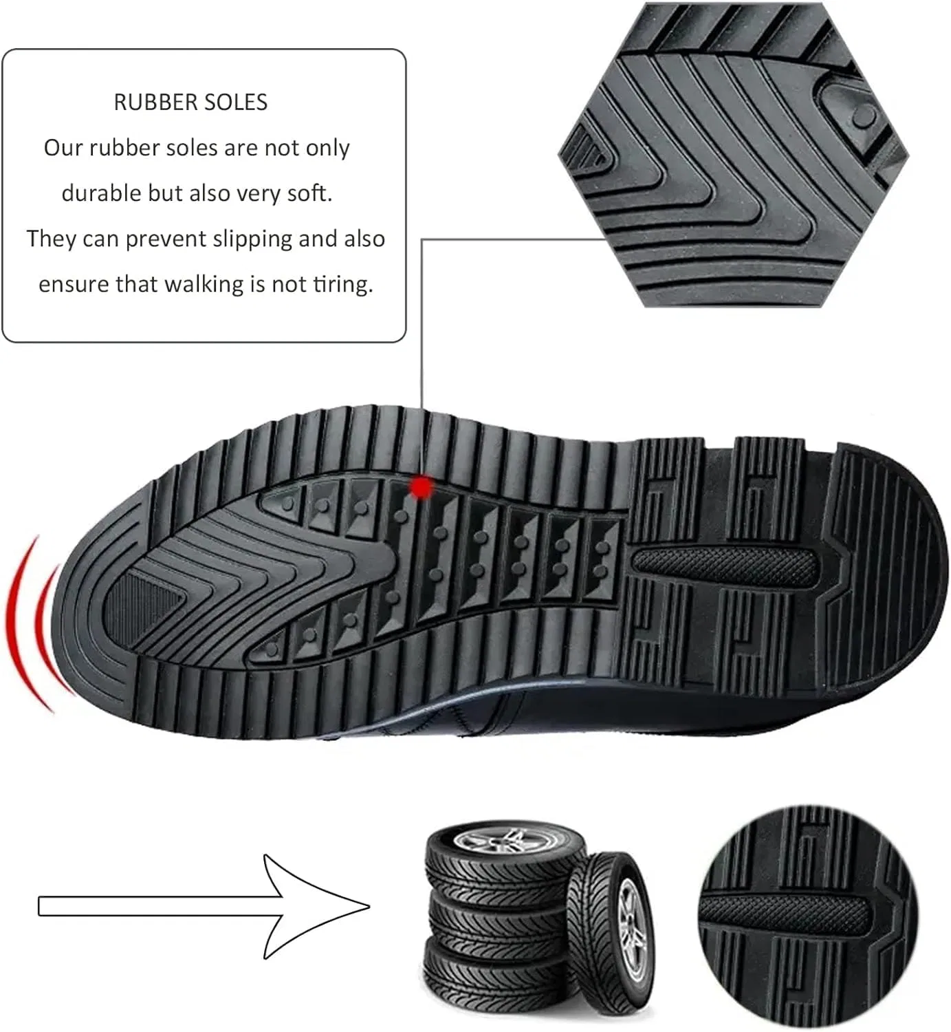 Лоферы повседневные AQIXIDX, синие — фото 4