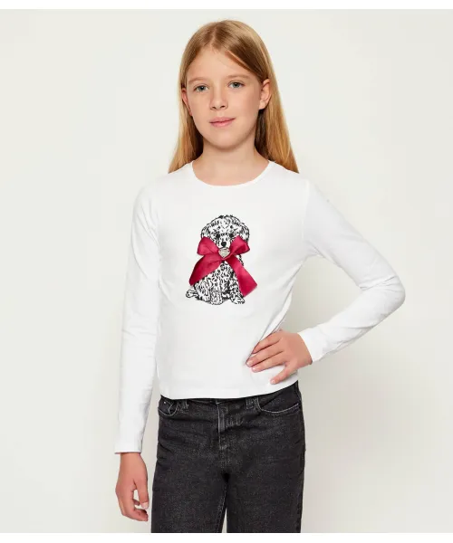 

Блуза Regular fit Guess, белый