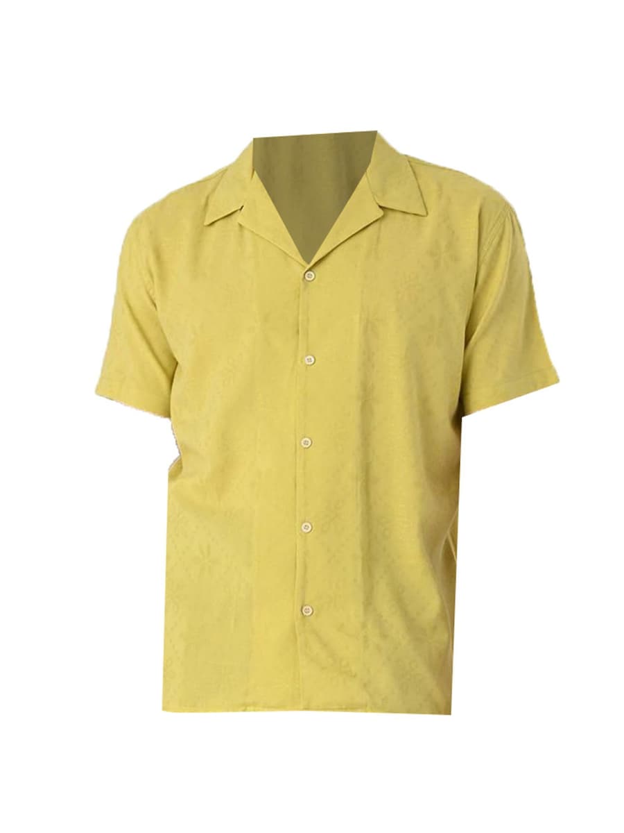 

Рубашка на пуговицах классического кроя Antioch, горчица