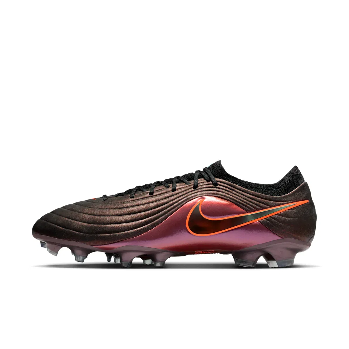 Мужские низкие футбольные бутсы Tiempo Maestro Elite LV8 для твердого грунта Nike, черный